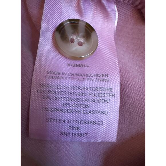 Altar’d State Ribbed Bubblegum Pink oversized Shacket Size XS Relaxed Oversized - Picture 6 of 8